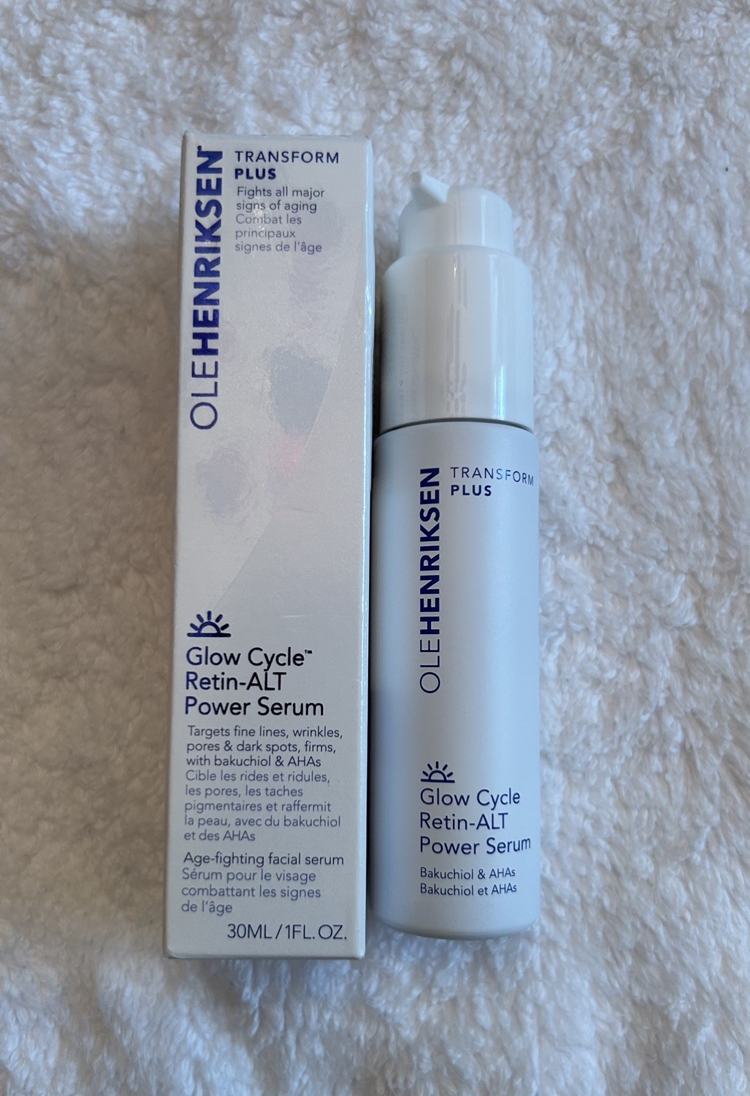 Ole Henriksen Glow Cycle Retin-ALT Power Serum 1 oz 30 mL Brand New In Box