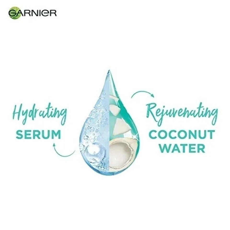 Garnier Skin Naturals, Eye Mask, Hydrating & Smoothing, Hydra Bomb, 1 pc, 6g