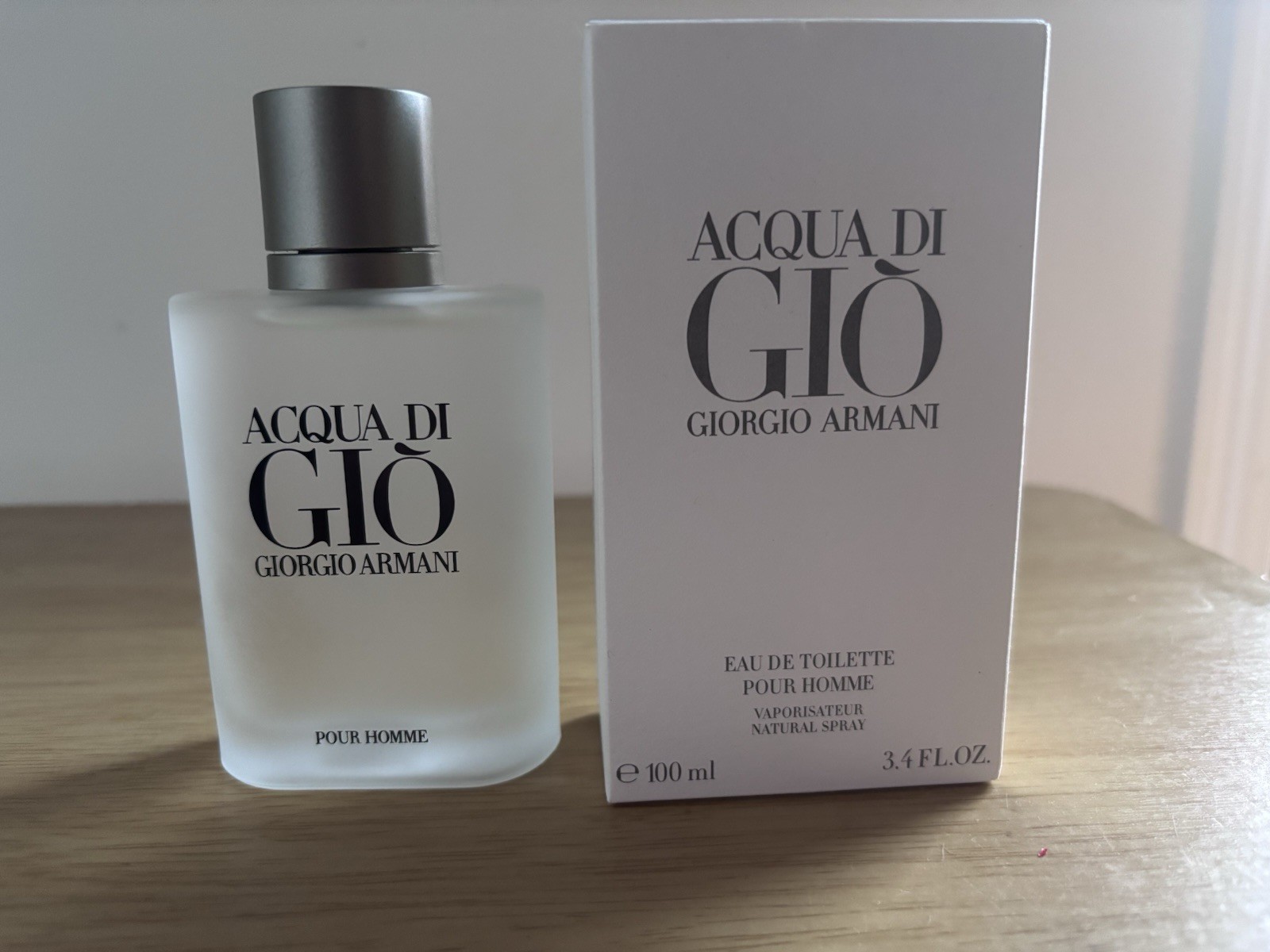 Giorgio Armani Acqua Di Gio Pour Homme Eau de Toilette Spray 3.4 fl oz