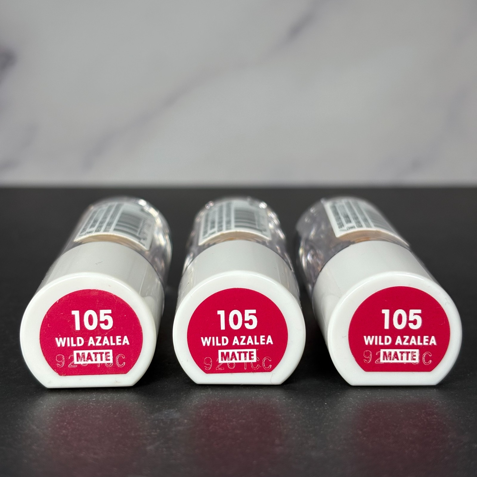 3 PACK FLOWER Beauty Petal Pout Lip Color Lipstick – 105 Wild Azalea NEW
