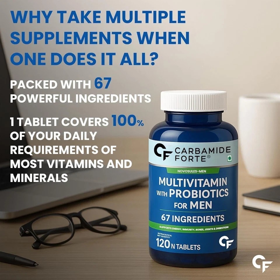 Multivitamin Supplement With Zinc, Multivitamins, Multiminerals – 120 Veg Tablet