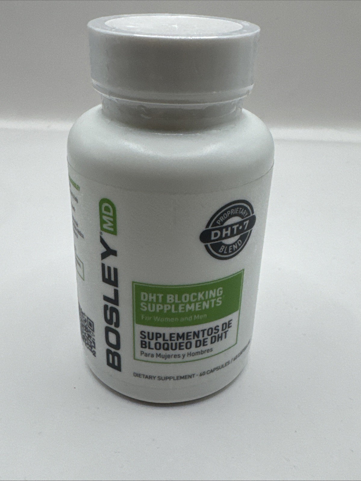 Bosley MD DHT BLOCKING SUPPLEMENTS 60 capsules. Exp. 11/26. NEW.