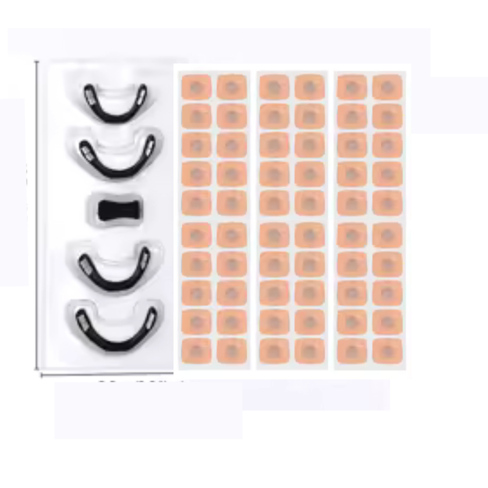 60 airvolution nasal strip sticker 4 Magnetic strips Nasal Breathing Dilator Kit