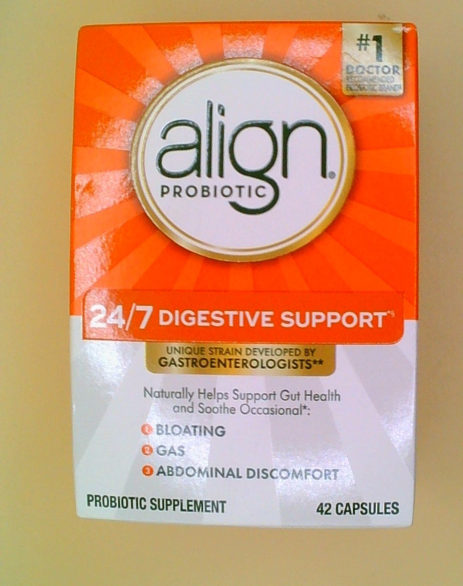 ALIGN PROBIOTIC – DIGESTIVE SUPPORT – 42 CAPSULES EXP:2028