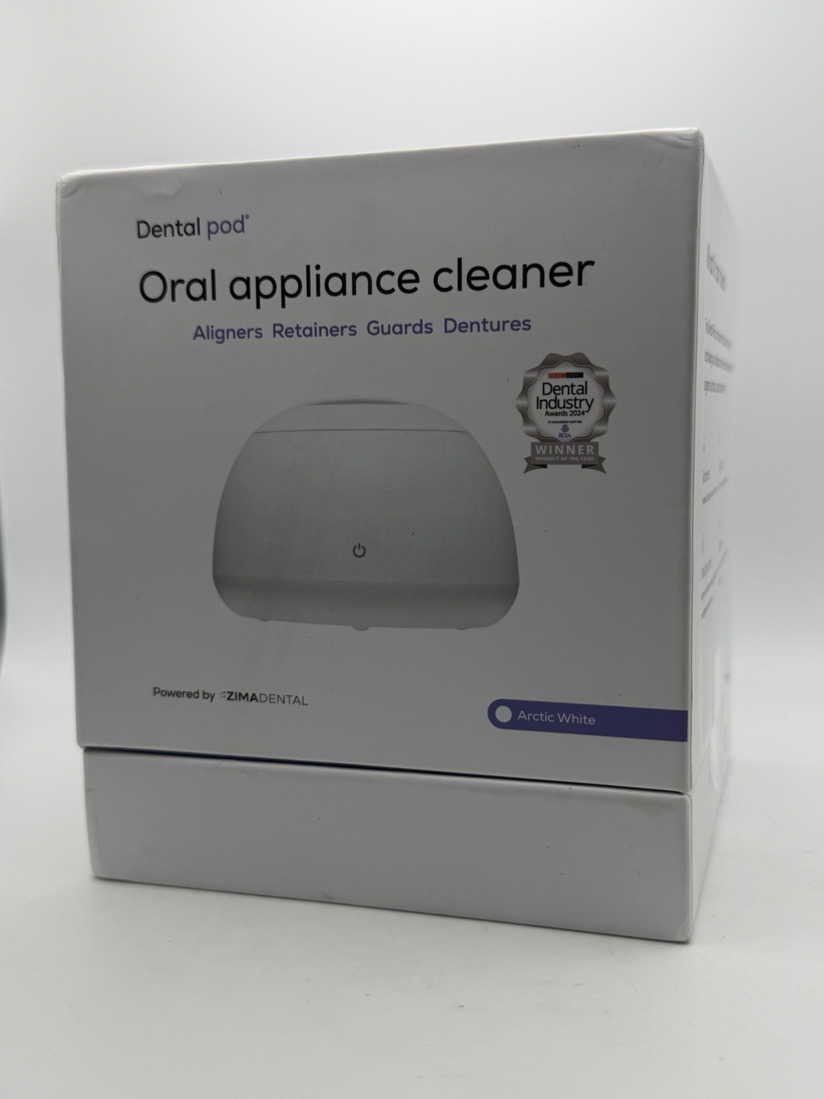 Zima Dental Pod Oral Appliance Ultrasonic Cleaner for Retainer, Denture, Aligner