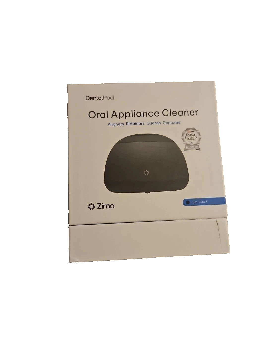ZIMA | DENTAL POD | ORAL APPLIANCE CLEANER | Jet Black