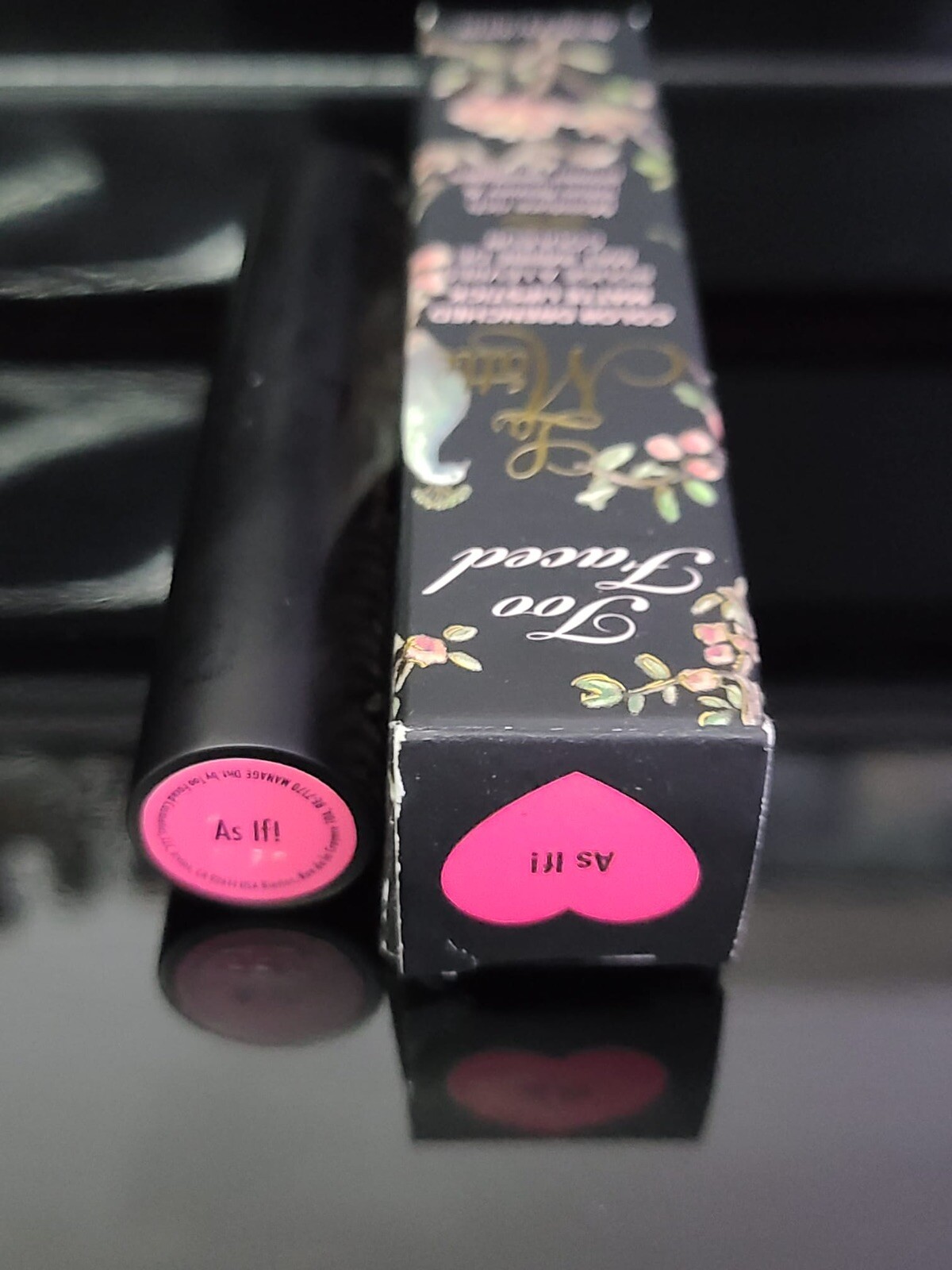Too Faced La Matte Color Drenched Matte Lipstick AS IF!