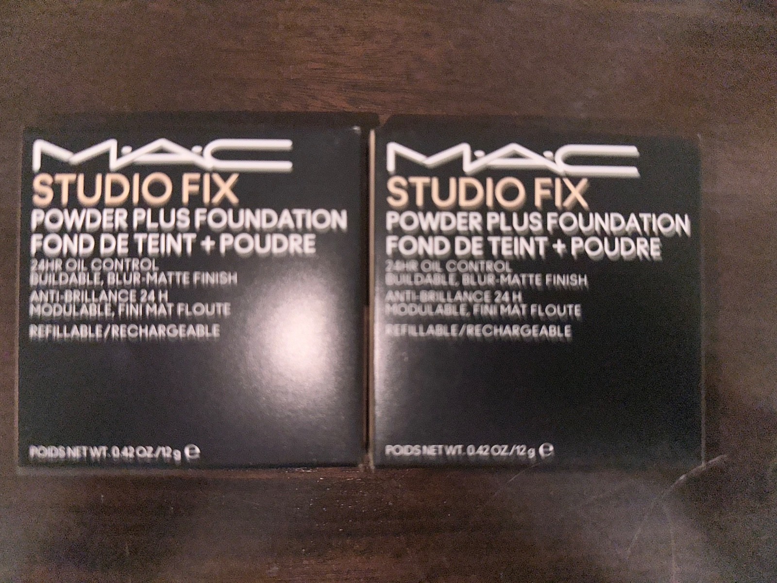 MAC Studio Fix NC15 Compact Foundation 2 boxes