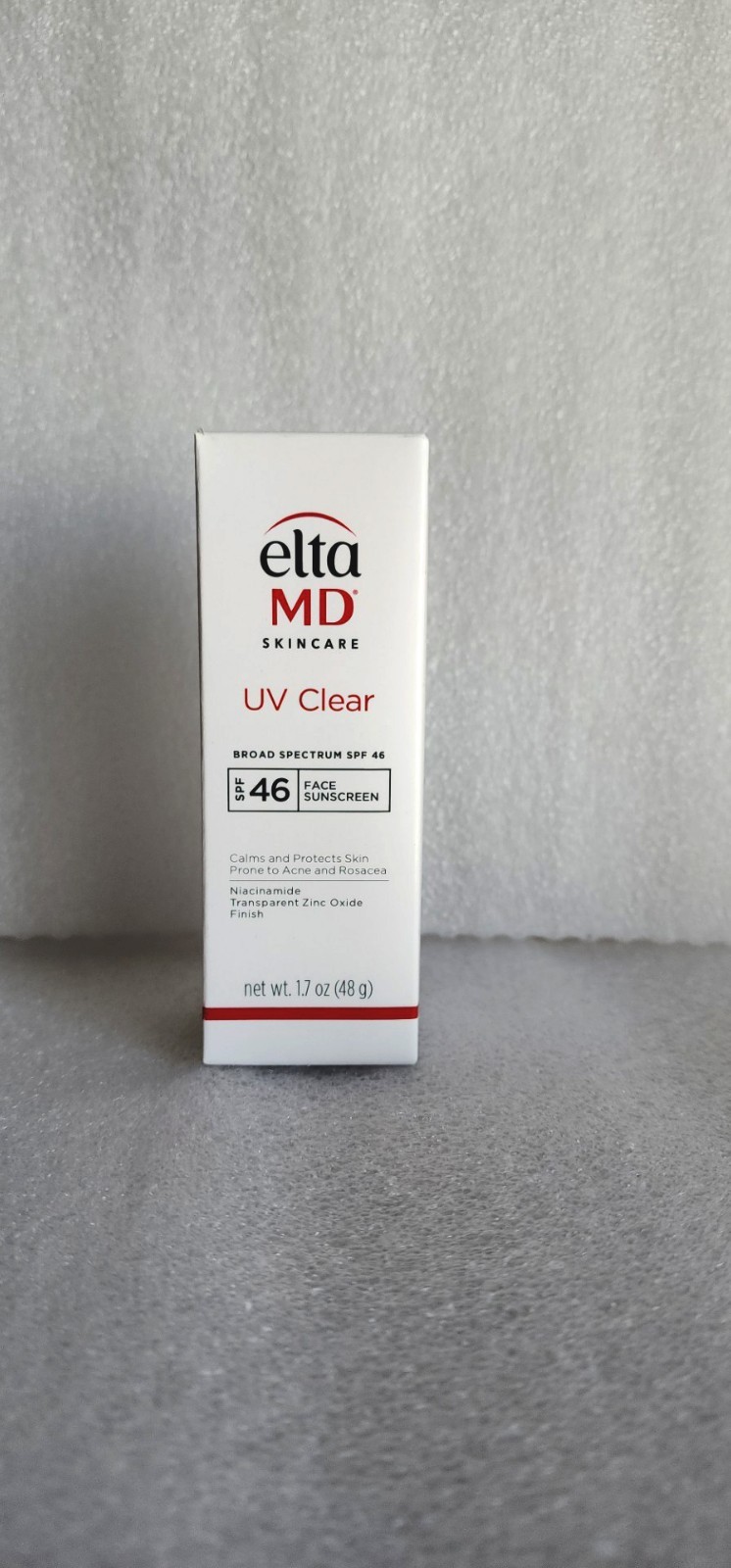 Elta UV Clear Face Sunscreen SPF 46 | 48g 1.7oz- EXP 12/2027, New