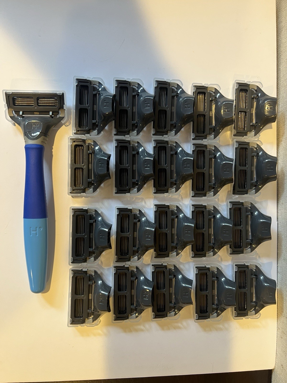 21 x Harry’s Men’s Razor Blade Refills, 5 Blade Razor Cartridges Genuine Germany