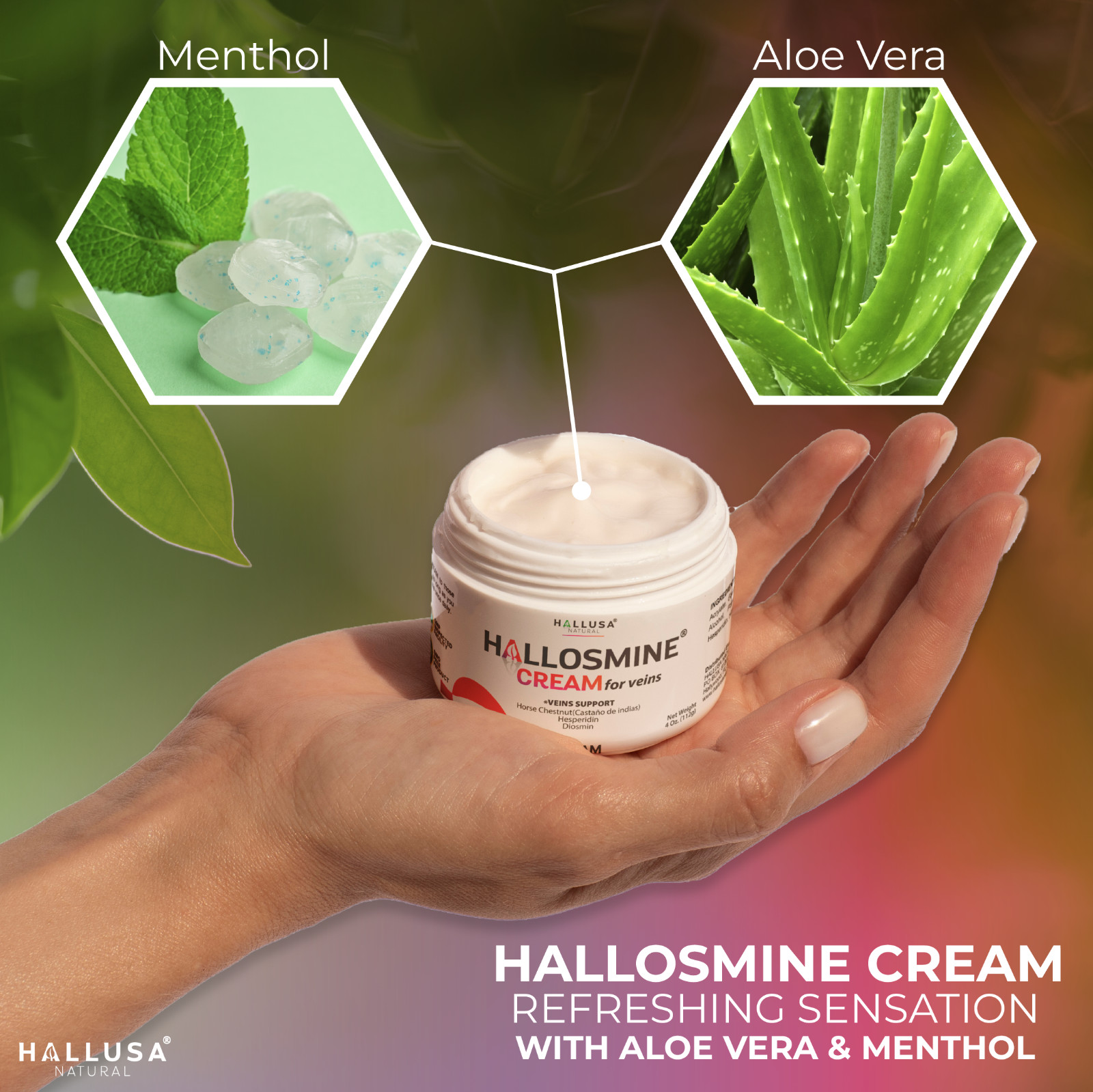Varicose Veins Treatment for Legs | Varicose Veins Cream for Pain Relief | 4oz