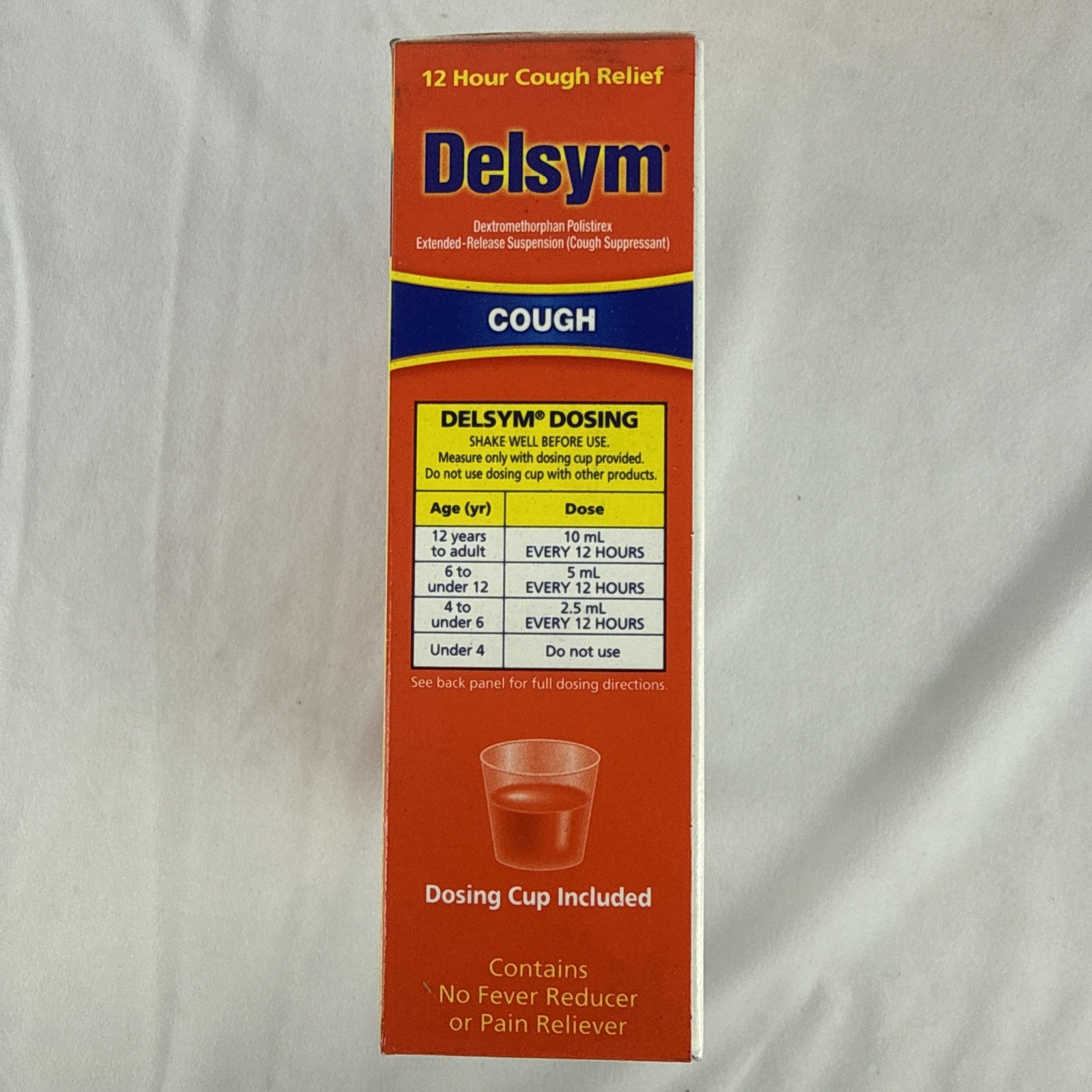 Delsym 12 Hour Cough Relief 2 x 5 fl oz Bottles Grape Flavor Exp: 12/27