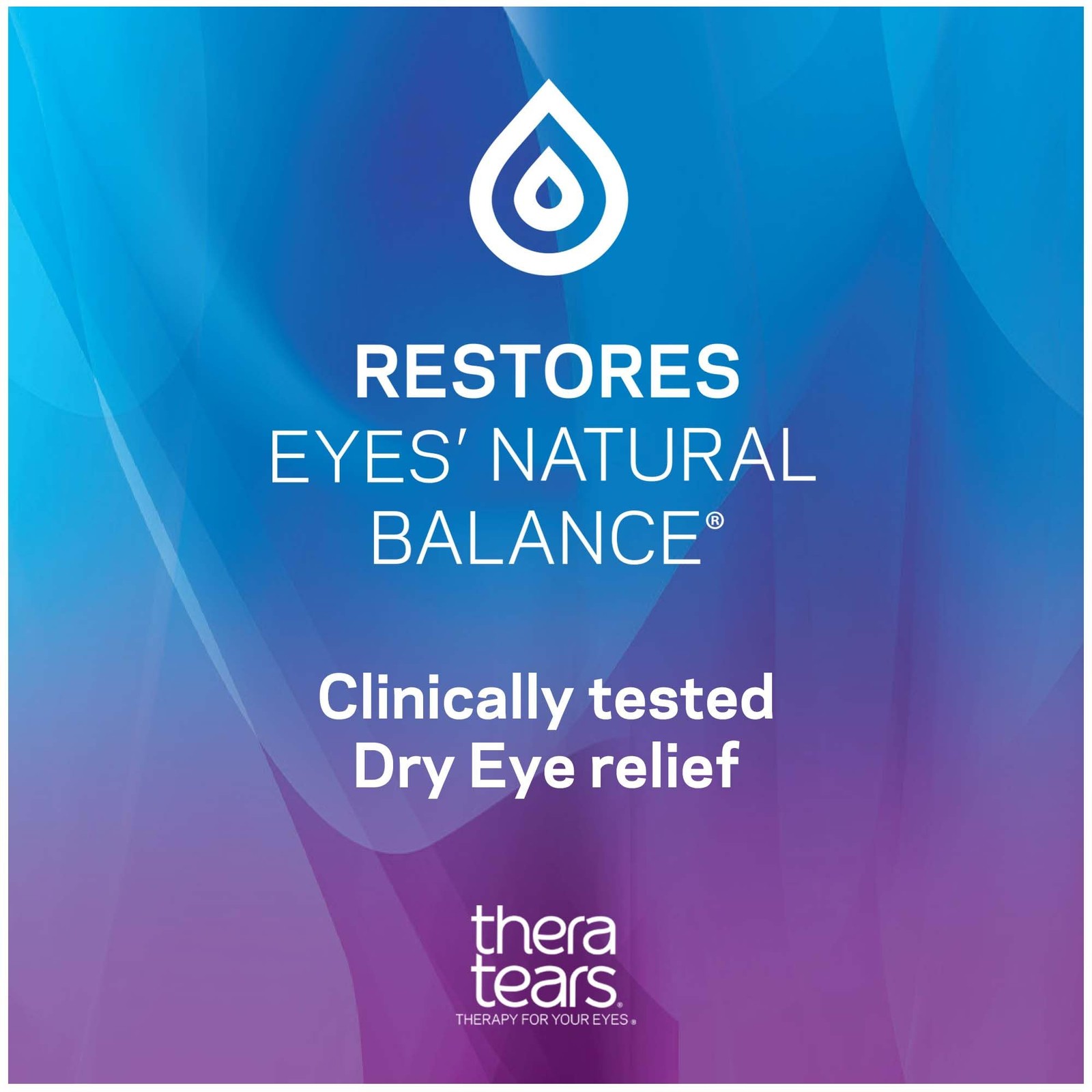 Theratears Dry Eye Therapy Lubricating Eye Drops For Dry Eyes Preservative Eye