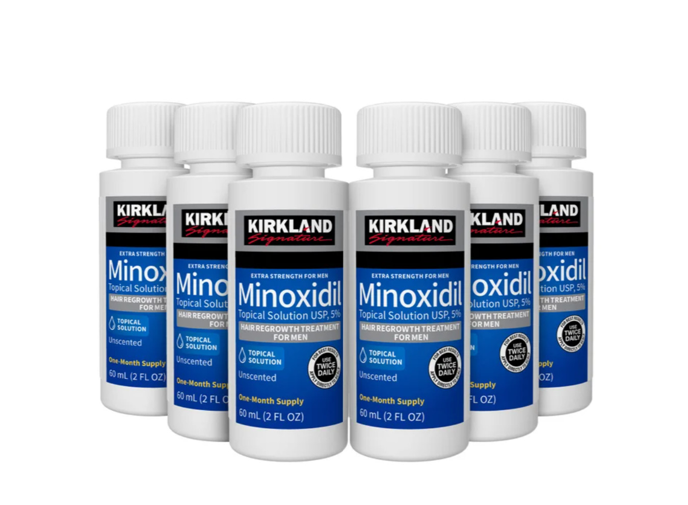 Kirkland Minoxidil 5% Extra Strength Men 6 Month Supply Hair Regrowth