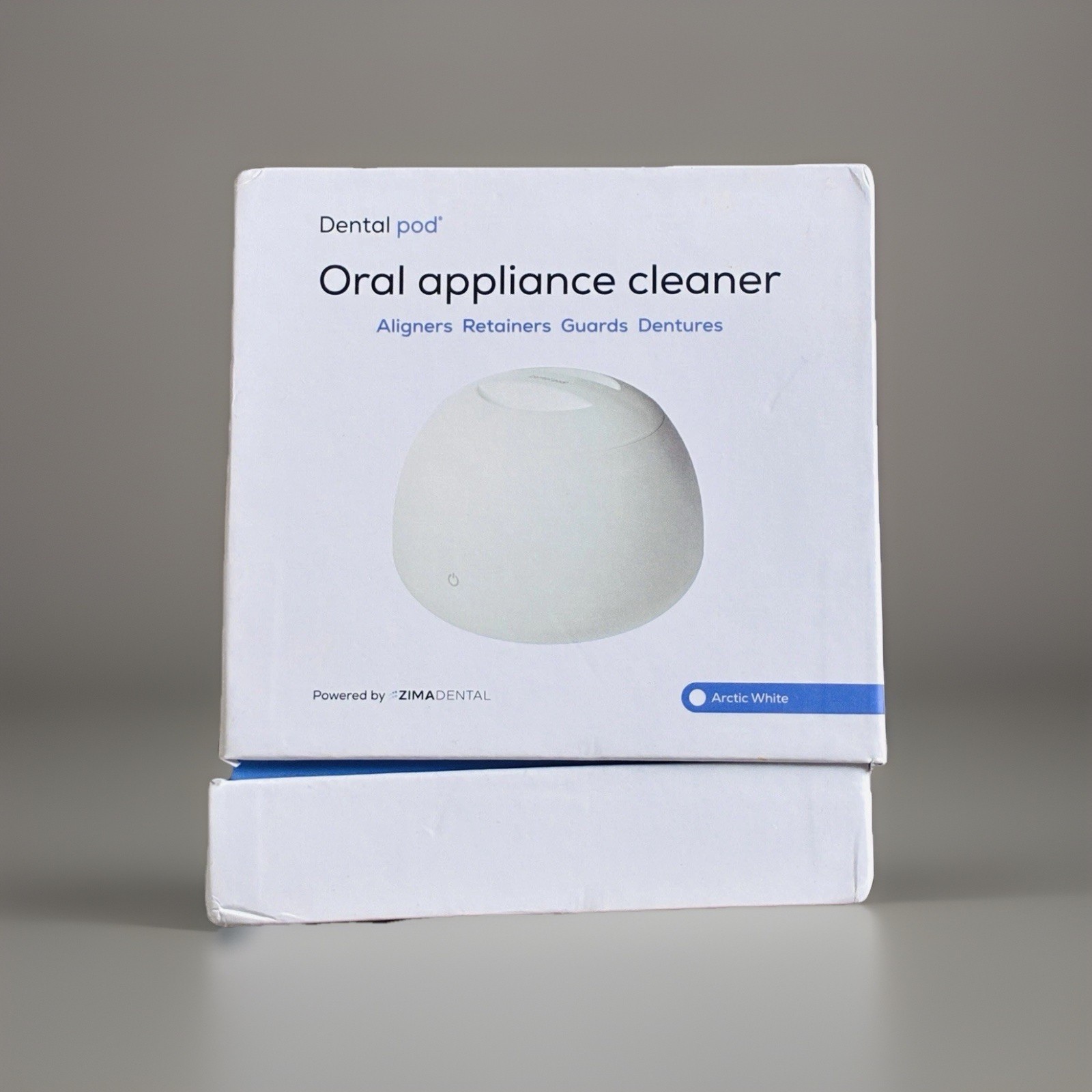 Zima Dental Pod Oral Appliance Ultrasonic Cleaner for Retainer, Denture, Aligner