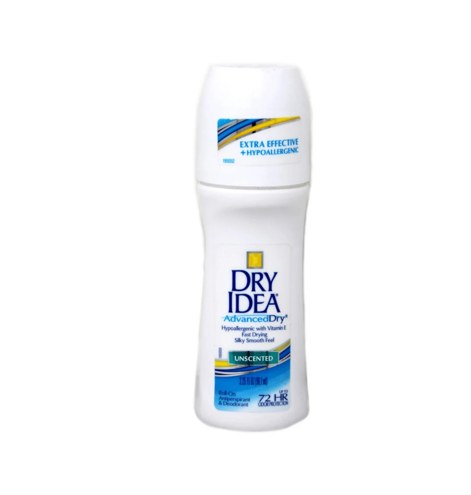 Dry Idea Unscented Advanced Dry Roll On Antiperspirant Deodorant 3.25oz Original