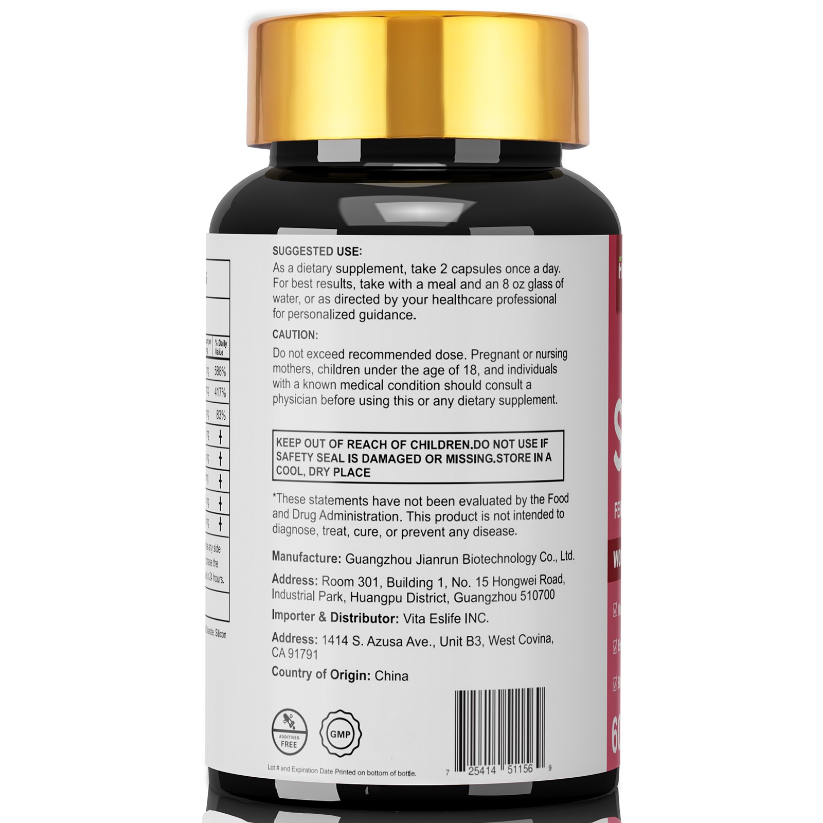 2pc Hormone Balance for Women of All Ages – PMS Support Supplement 120 capsules