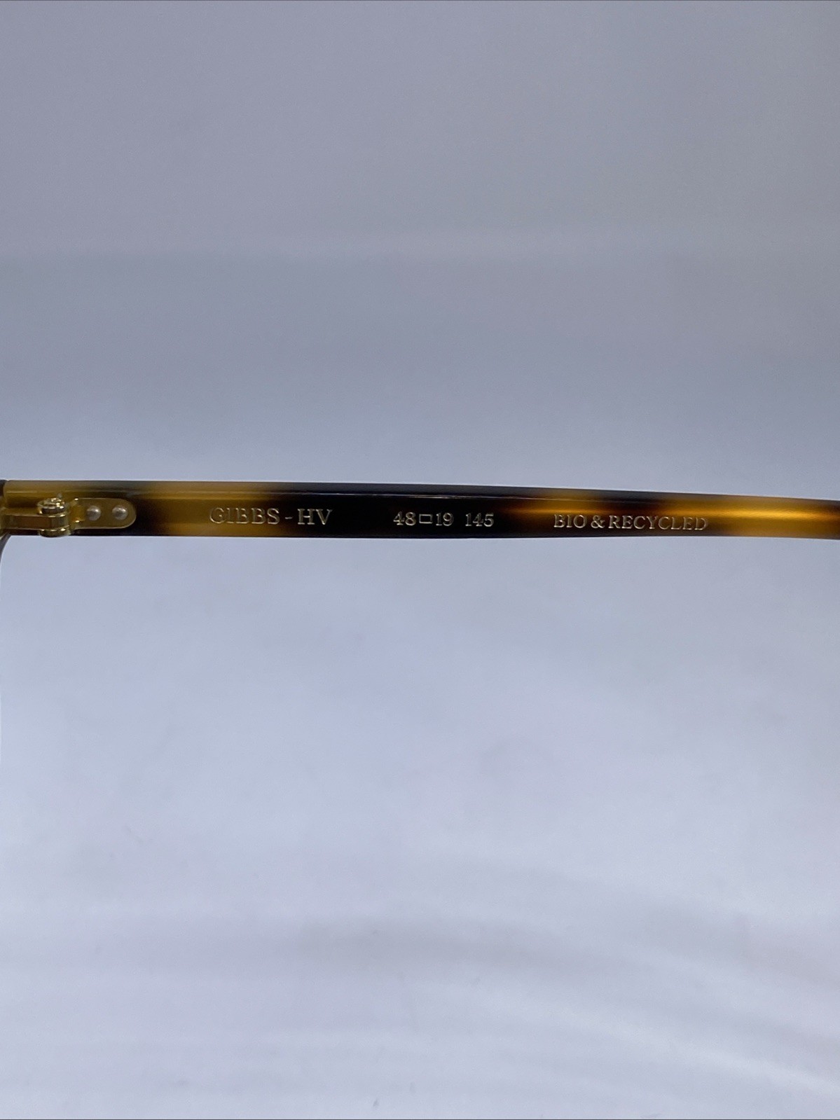 ALLPOETS “GIBBS-HV” Spain Brown Tortoise Eyeglasses Frame 48-19-145