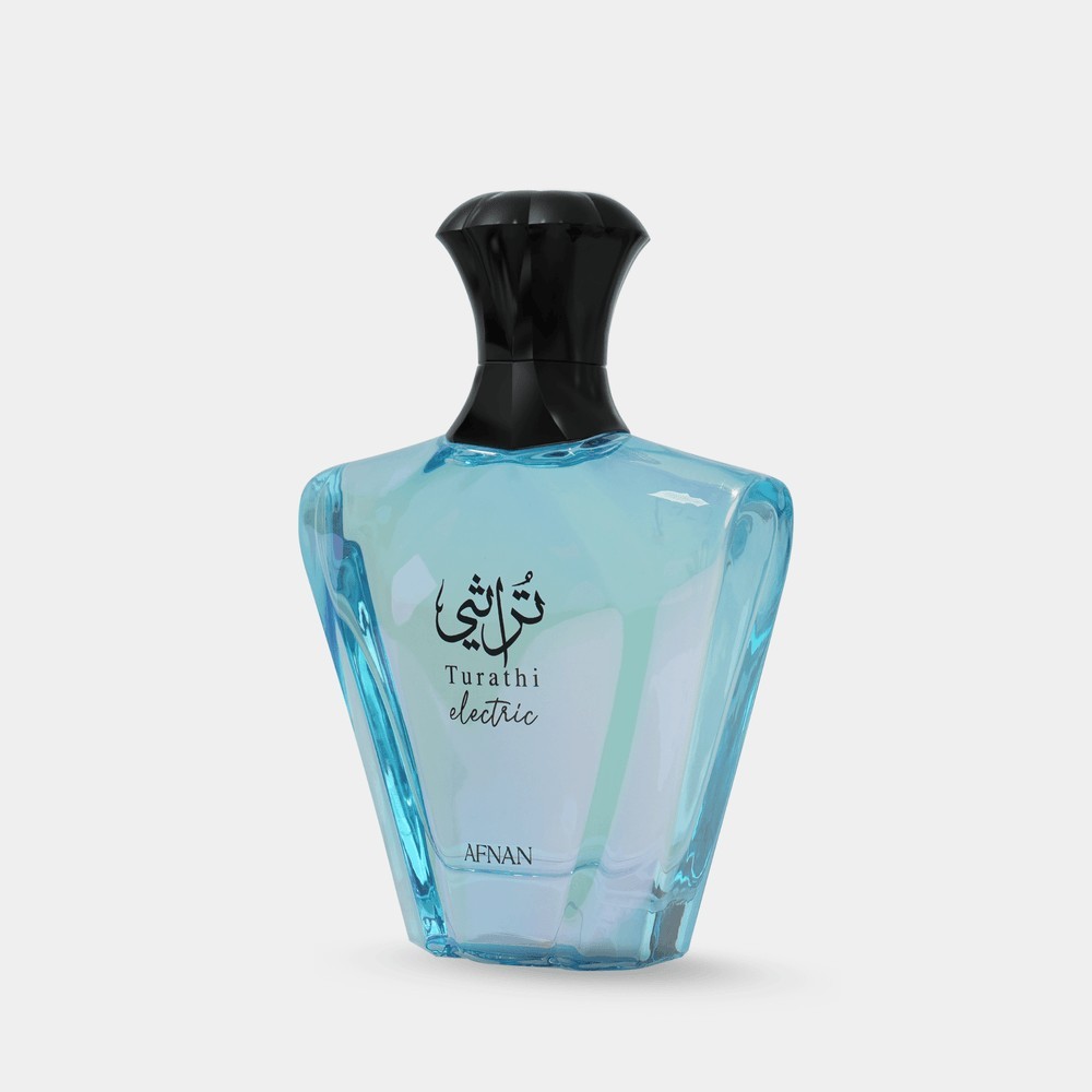 Afnan Turathi Electric Eau de Parfum Spray 3.0 fl oz Citrus Fruity Sweet