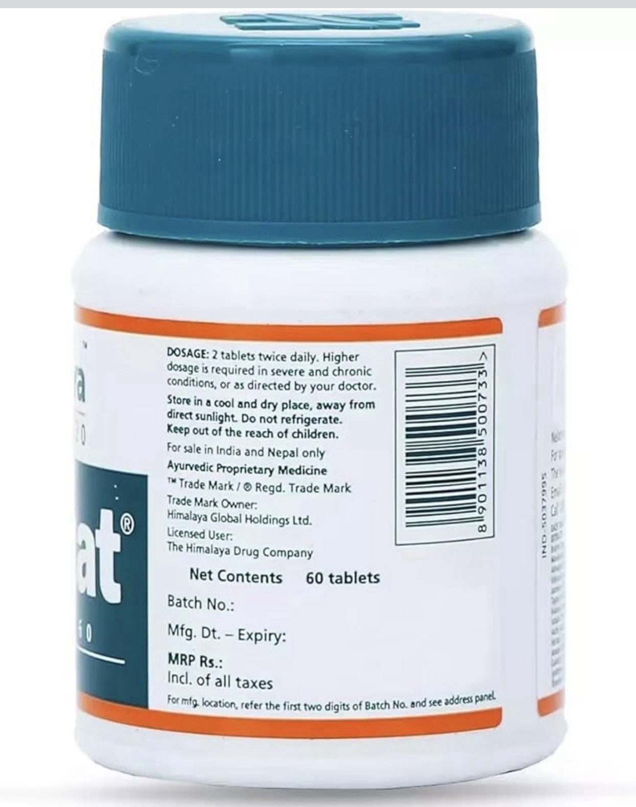 Himalaya Mentat – Pack of 60 Tablet Supports Focus, Concentration