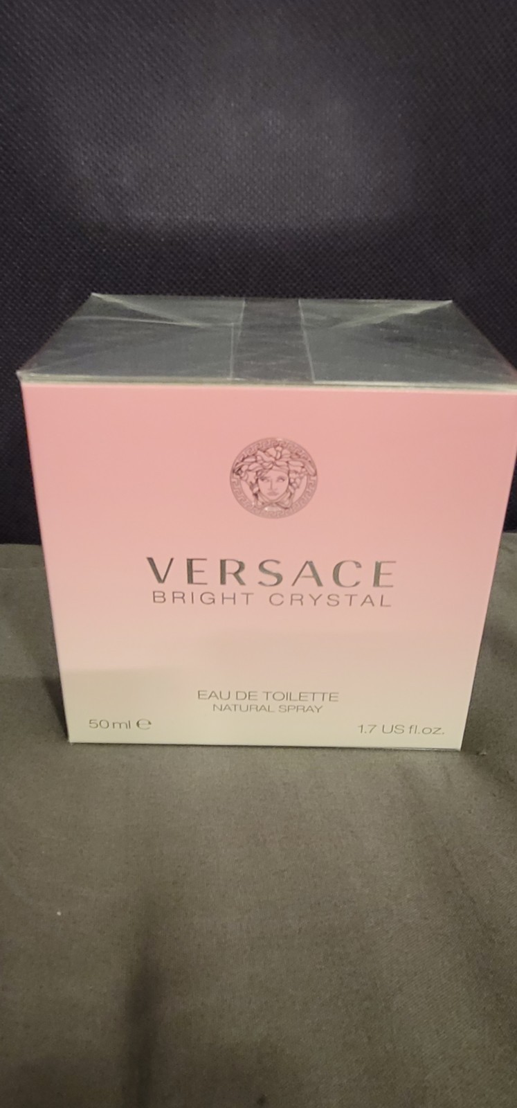 Versace Bright Crystal Eau de Toilette Spray, Regular Size 1.7 US fl oz