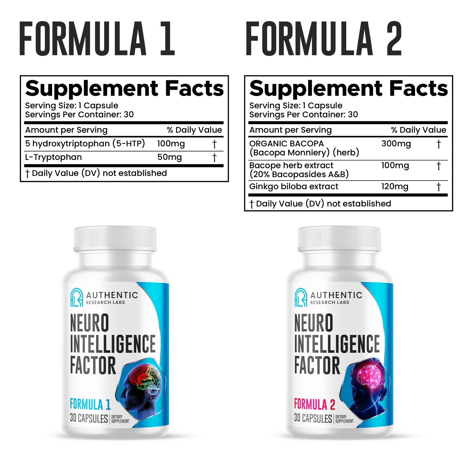 NEURO-INTELLIGENCE FACTOR, Long-Term Memory, Focus, Stress Resistance, Anxiety