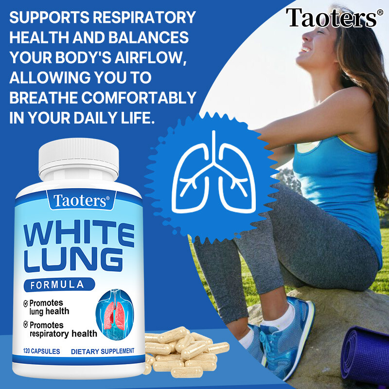 White Lung – Lung Cleanse & Detox.Support Clear Lungs a Healthy Lungs Supplement