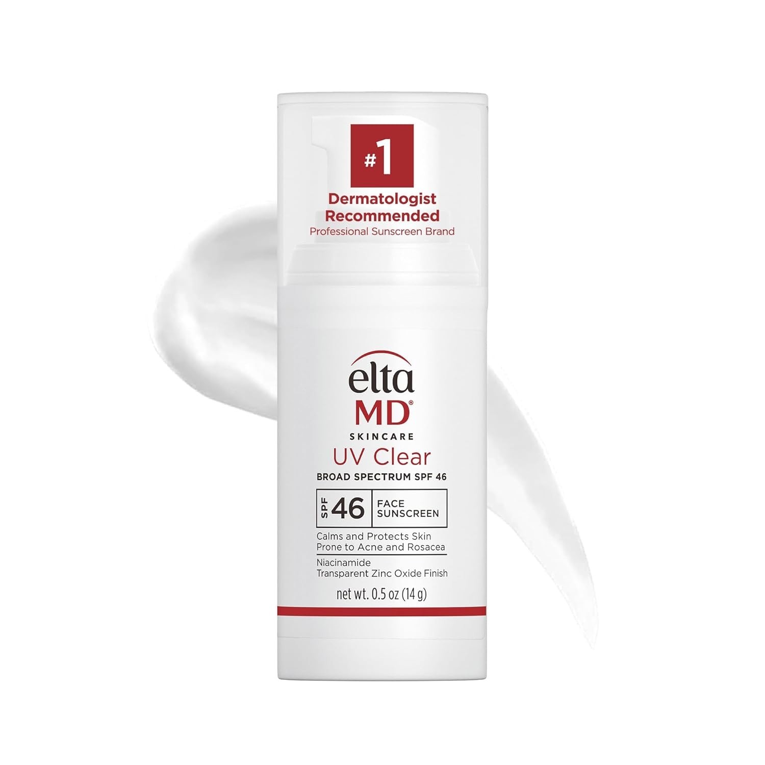 EltaMD UV Clear Face Sunscreen SPF 46, Oil-Free Sunscreen with Zinc Oxide