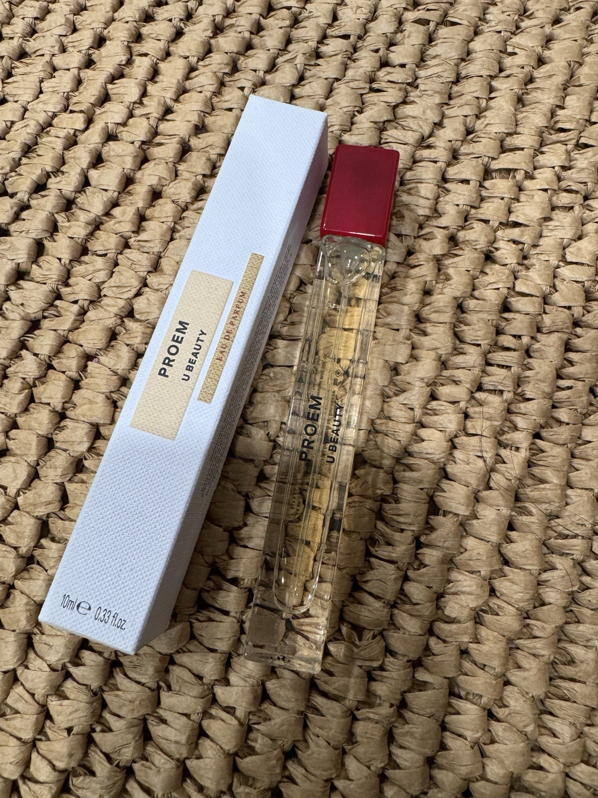 U Beauty Proem Eau de Parfum 0.33 Oz 10 mL Womens Perfume Travel Spray NIB