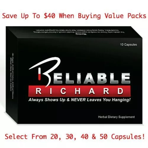 Reliable Richard Original Value Packs – #1 Premium Intimacy Support FREE SHP USA