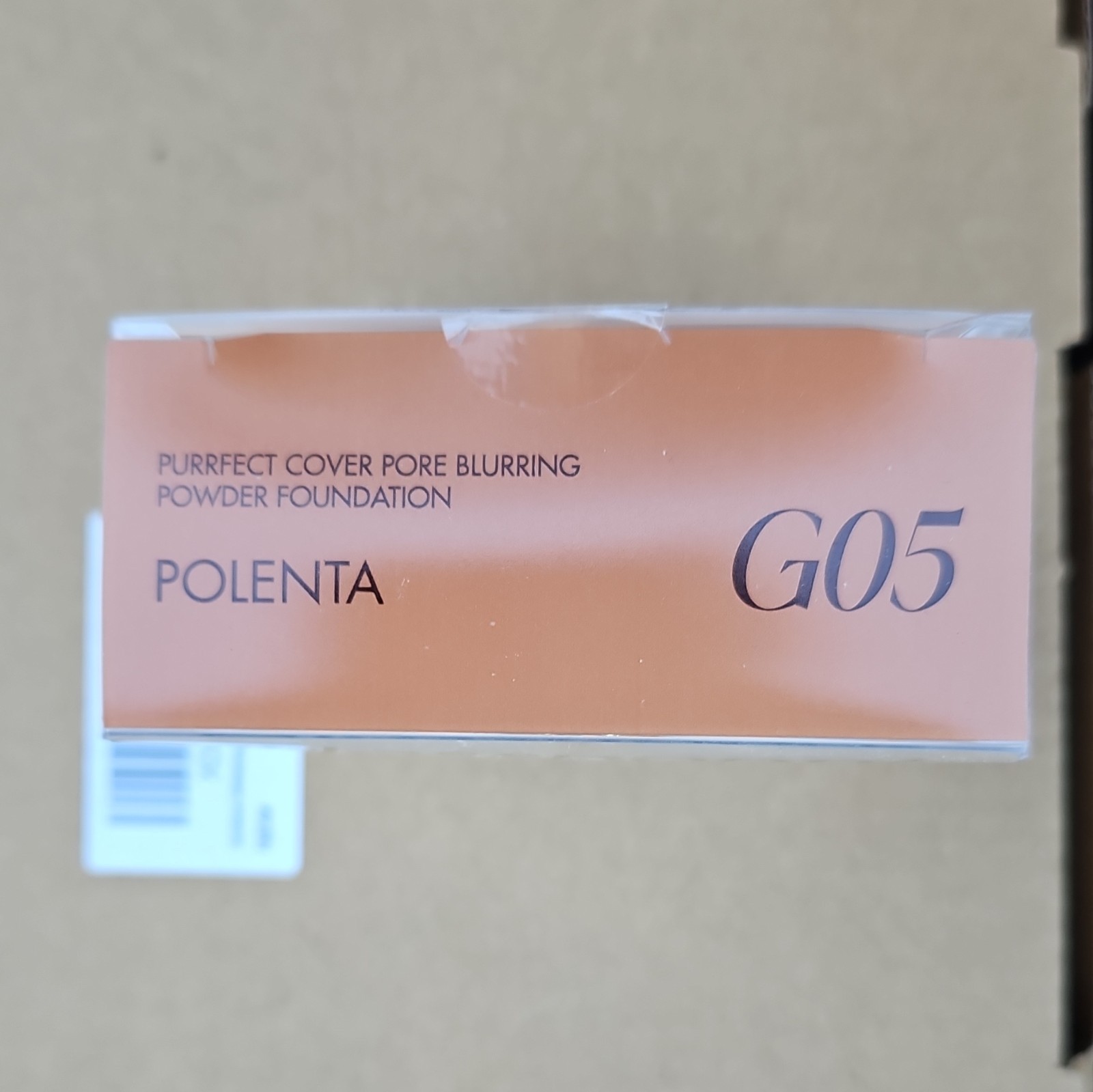 Glosspoppi Purrfect Cover Pore Blurring Powder Foundation G05 Polenta 0.29 oz
