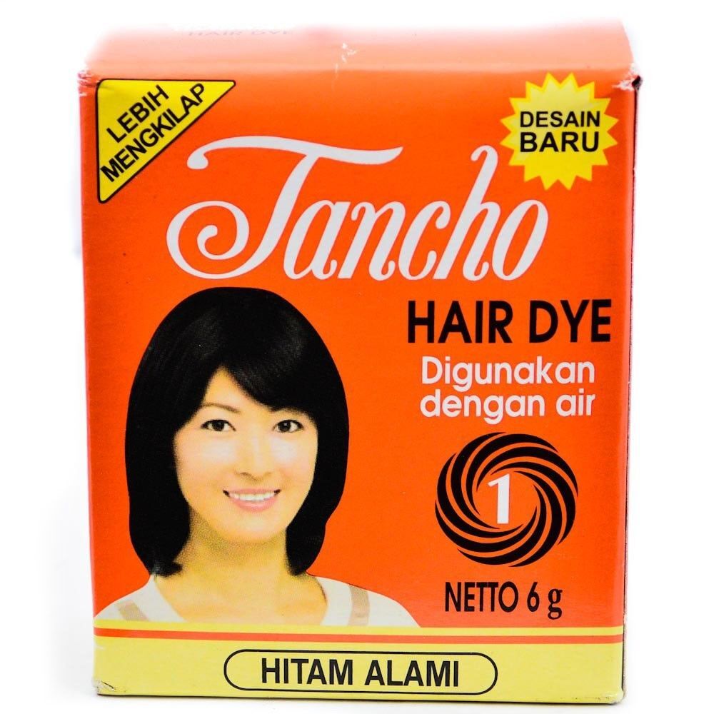 30 pcs Tancho Hair Dye Powder Natural Black 6gr [BEST SELLER]