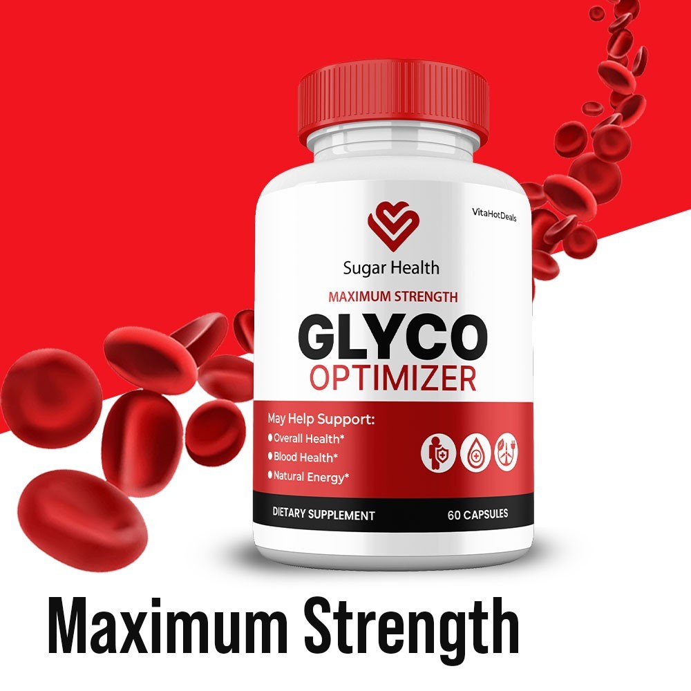 Sugar Health Capsules, Max Strength, SugarHealth Glyco Optimizer (1 Pack)