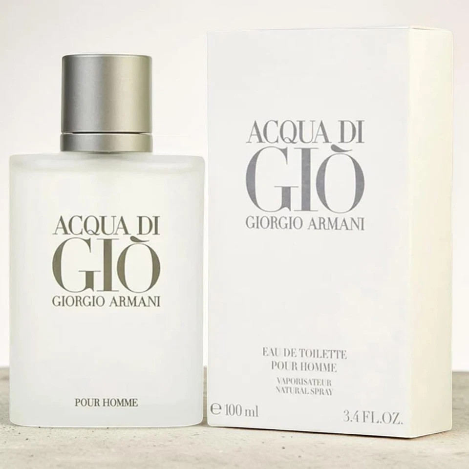 Giorgio Armani Acqua Di Gio 3.4oz Men’s EDT Cologne Spray – Brand New