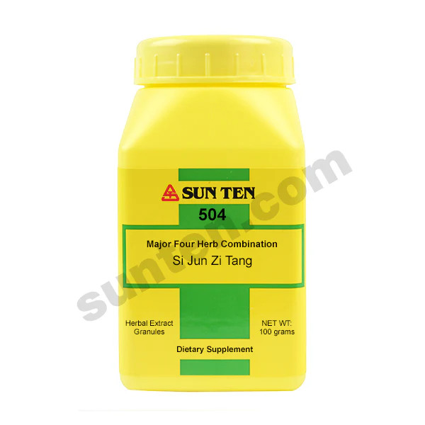 Si Jun Zi Tang Granules – Sun Ten Chinese Herbal Supplement TCM #504