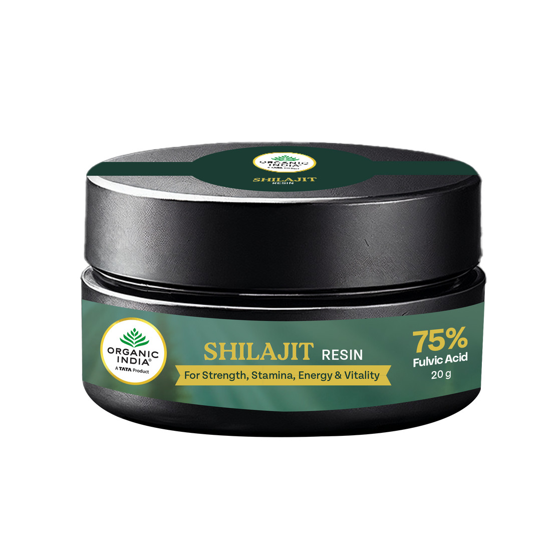 Organic India Shilajit Resin Himalayan Mineral Extract Strength Support | 200g