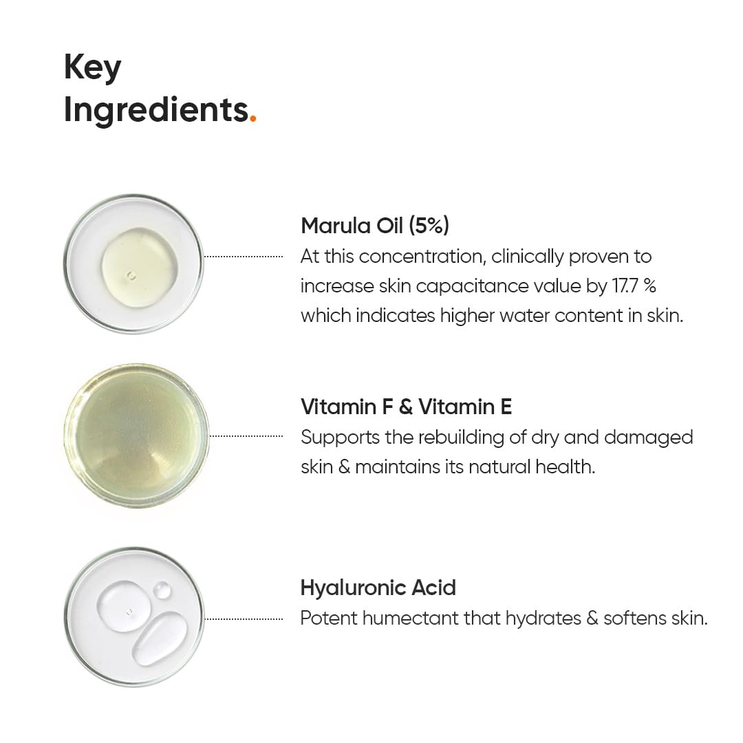 Minimalist Face Moisturizer for Dry Skin | 1.7 Ounce (Pack of 1), White