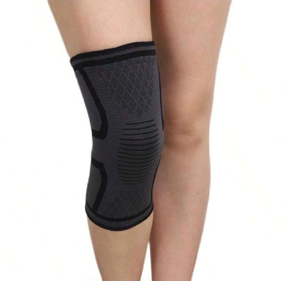 1Pcs Copper Compression Knee Sleeves Support Brace Joint Pain Relief Sport Gym