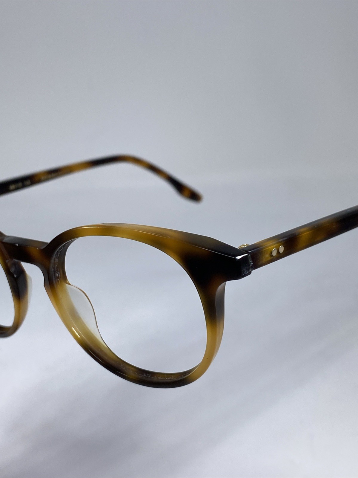 ALLPOETS “GIBBS-HV” Spain Brown Tortoise Eyeglasses Frame 48-19-145