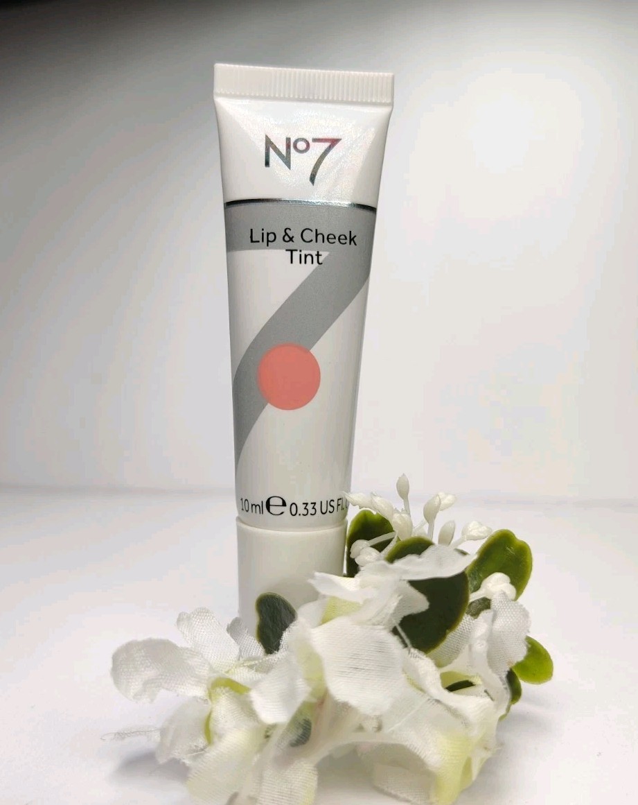 No7 Lip & Cheek Tint Coral Rose 0.33 Fl Oz Boots Beauty- New