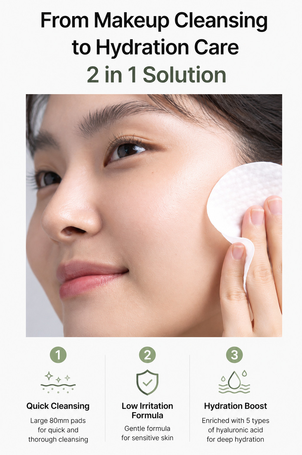Celimax Eraser One Step Mild Cleansing Pad 60 Sheets