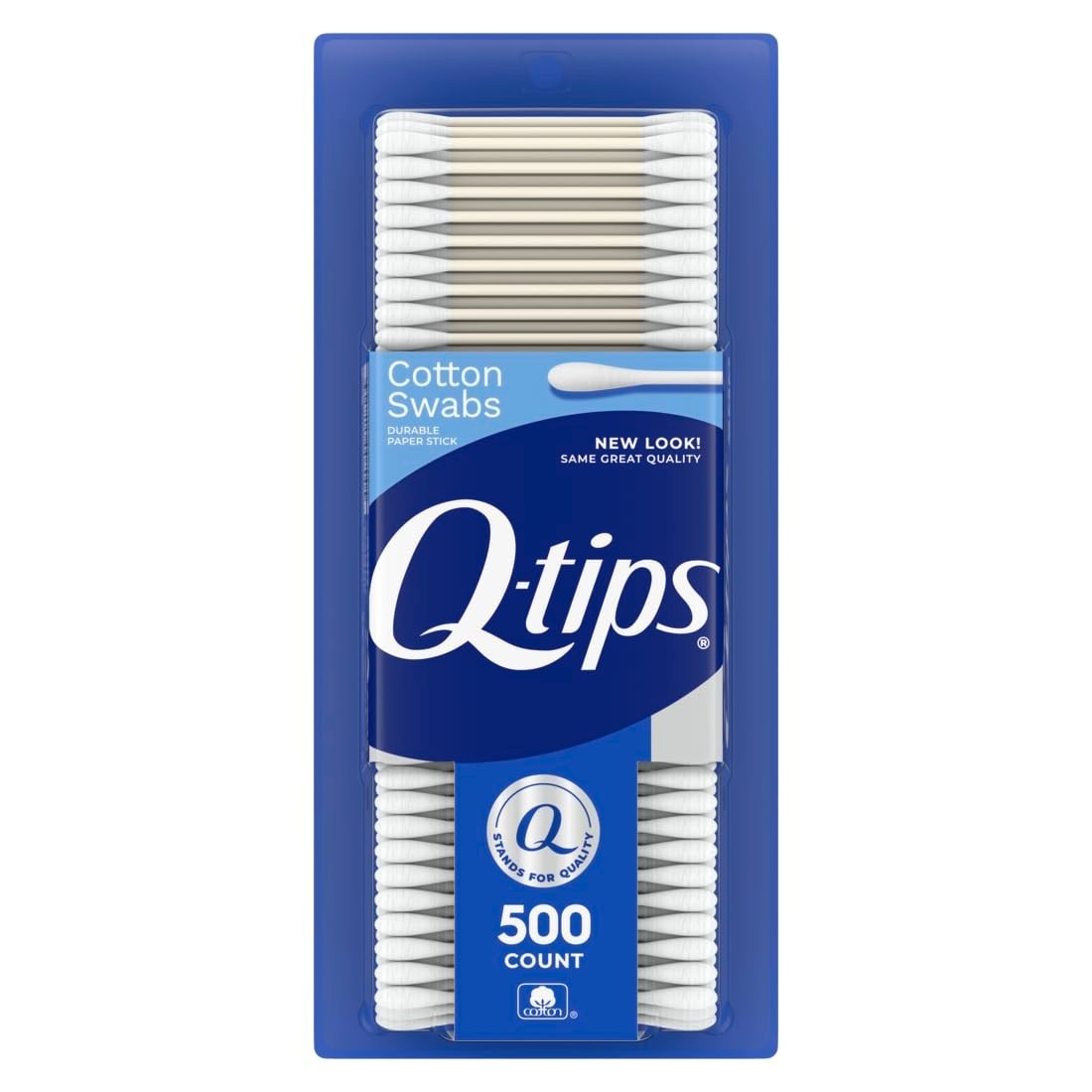 Q-tips Cotton Swabs For Hygiene and Beauty Care Original Cotton Swab 500 Count