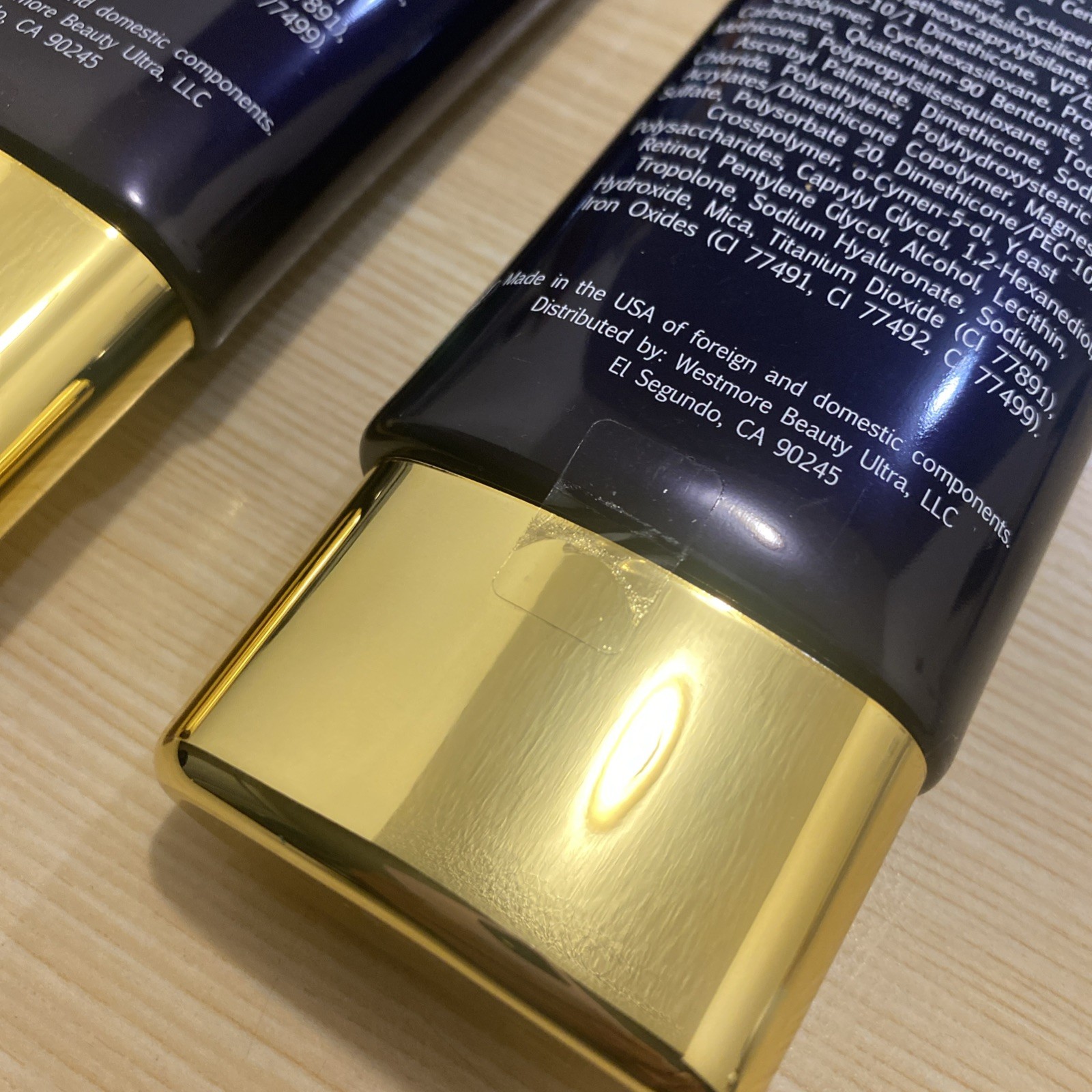 2× Westmore Beauty Body Coverage Perfector Golden Radiance Illuminator, 7 fl oz