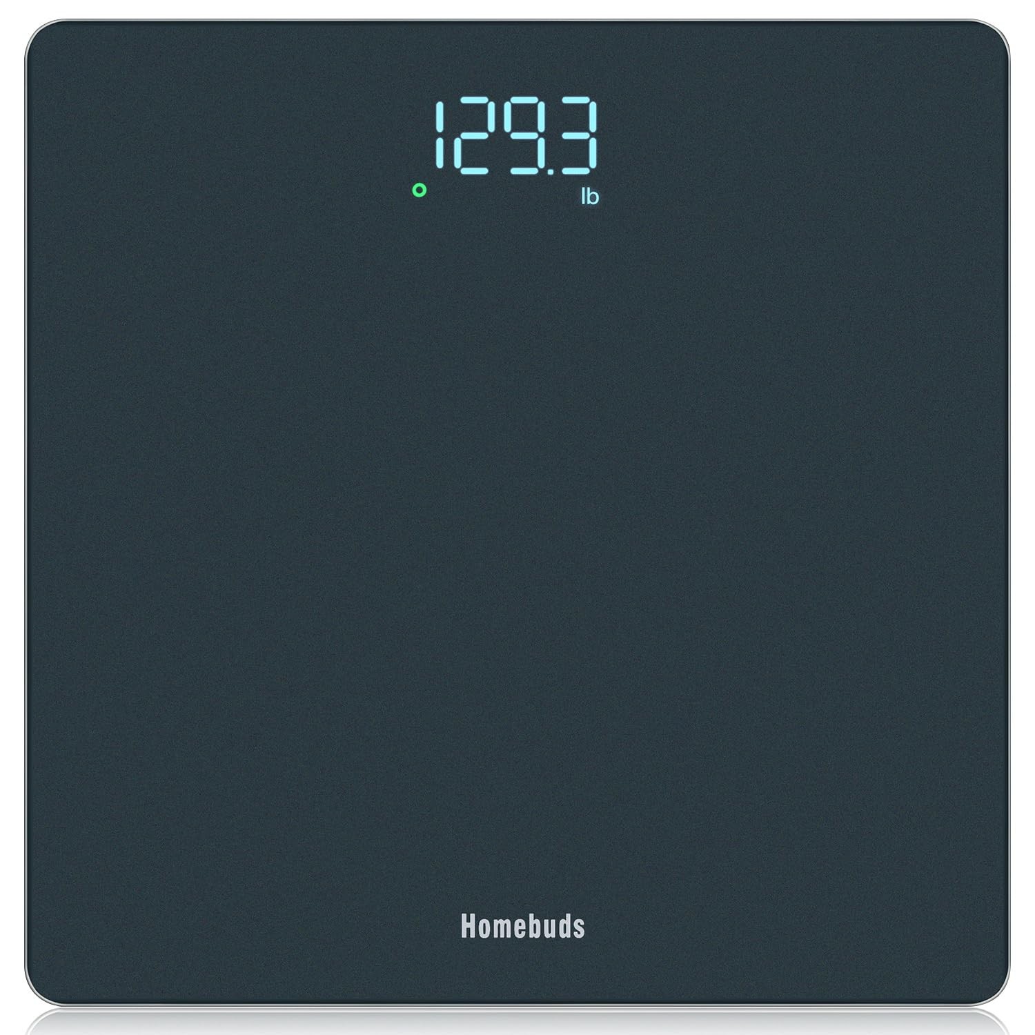 Bathroom Scale Digital Weight 400lb/182kg Precision 0.1lb LED Display Step-On