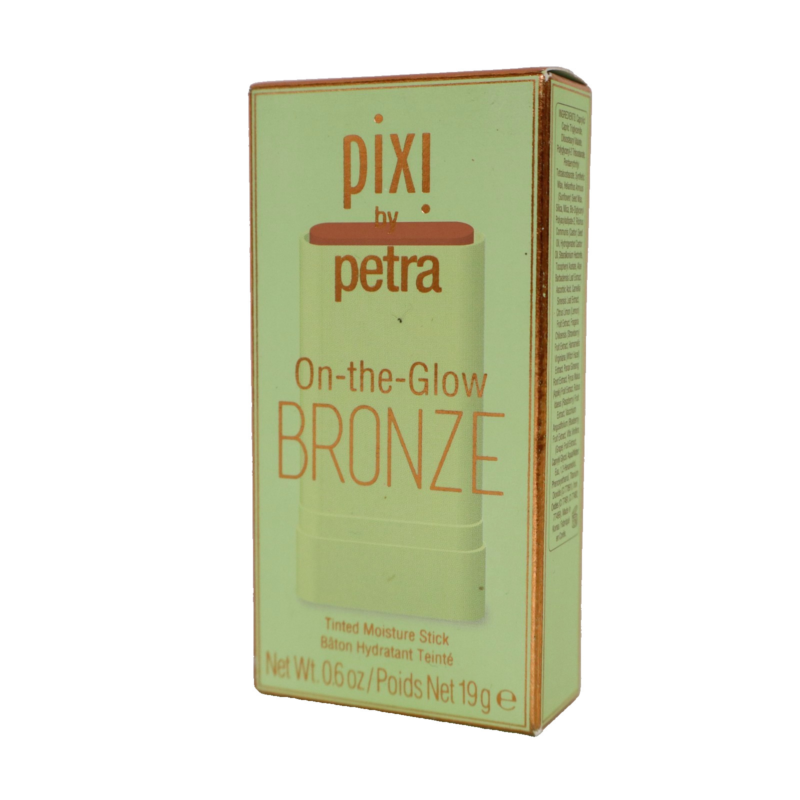 Pixi On The Glow Bronze Tinted Moisturizer Stick Bronzer 0.6 oz, Rich Glow