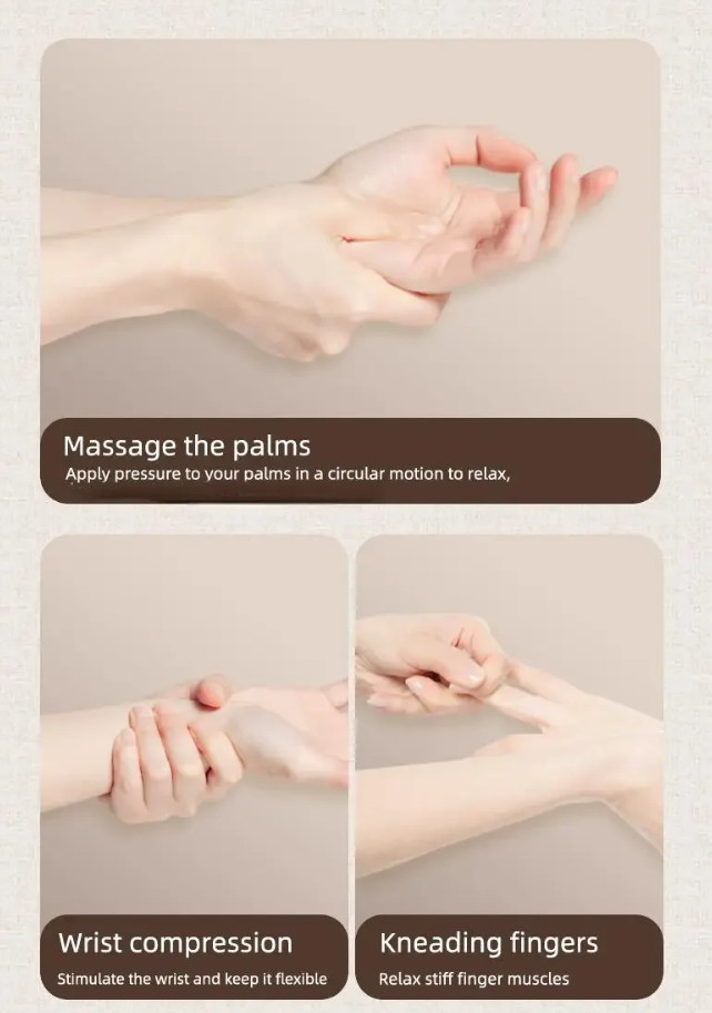 The Original Nuvra 3-in-1 Hand Massager