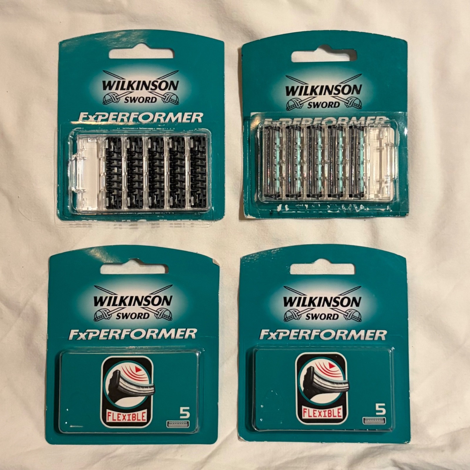 20 Wilkinson Sword FX Performer Razor Blades – Fits Schick Tracer – 4 Packs⁠