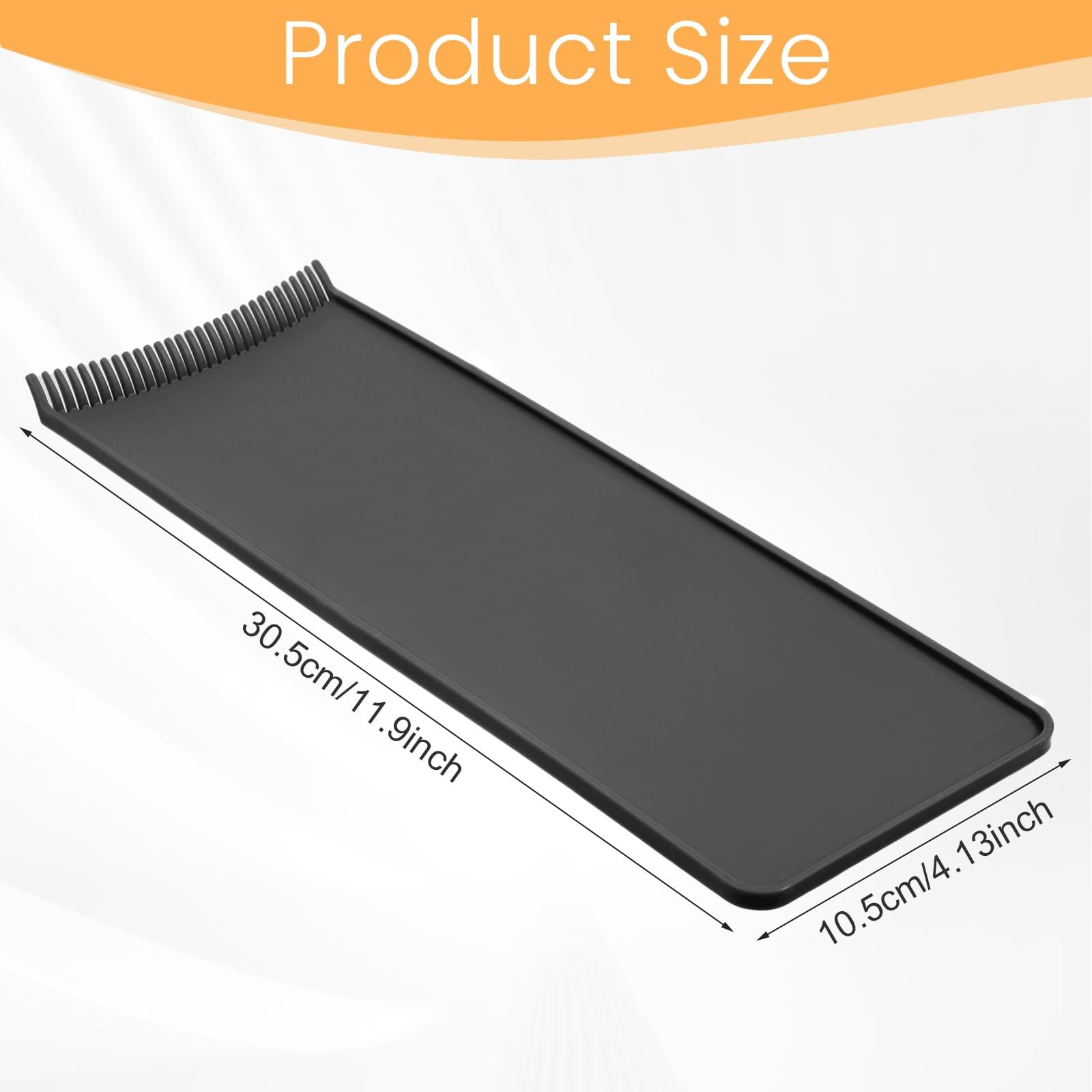 1 PCS Highlighting Board, Balayage Board Hair 1 Fl Oz (Pack of 1), black