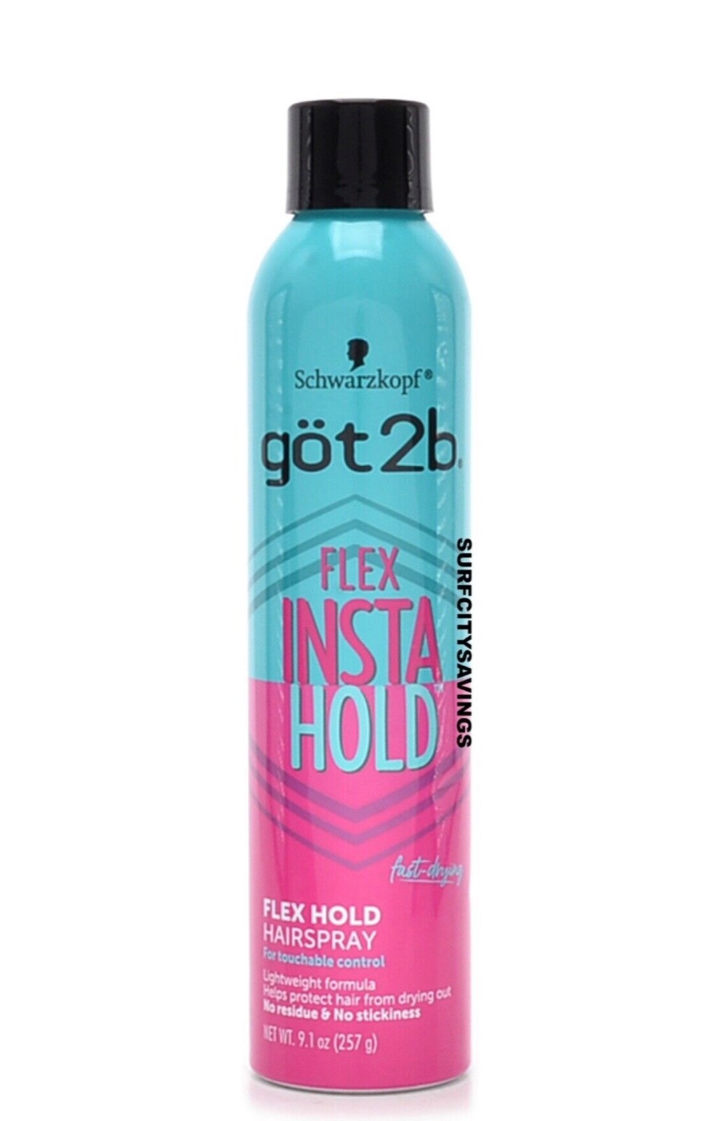 Got2b Flex Insta Hold Hairspray Hair Spray, 9.1 oz FAST FREE SHIPPING