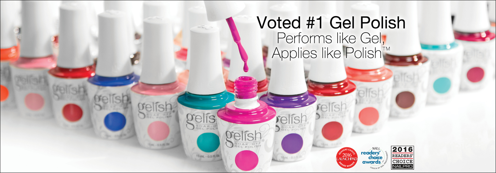 Harmony Gelish Soak-Off Gel Polish NEW BOTTLE *Update 2023*